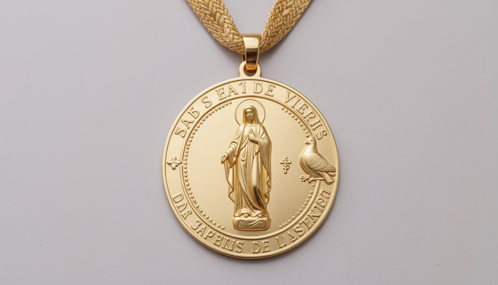 médaille de la Vierge priante