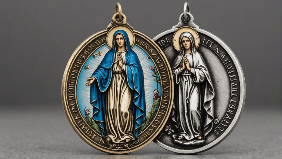 Choisir une médaille de Vierge