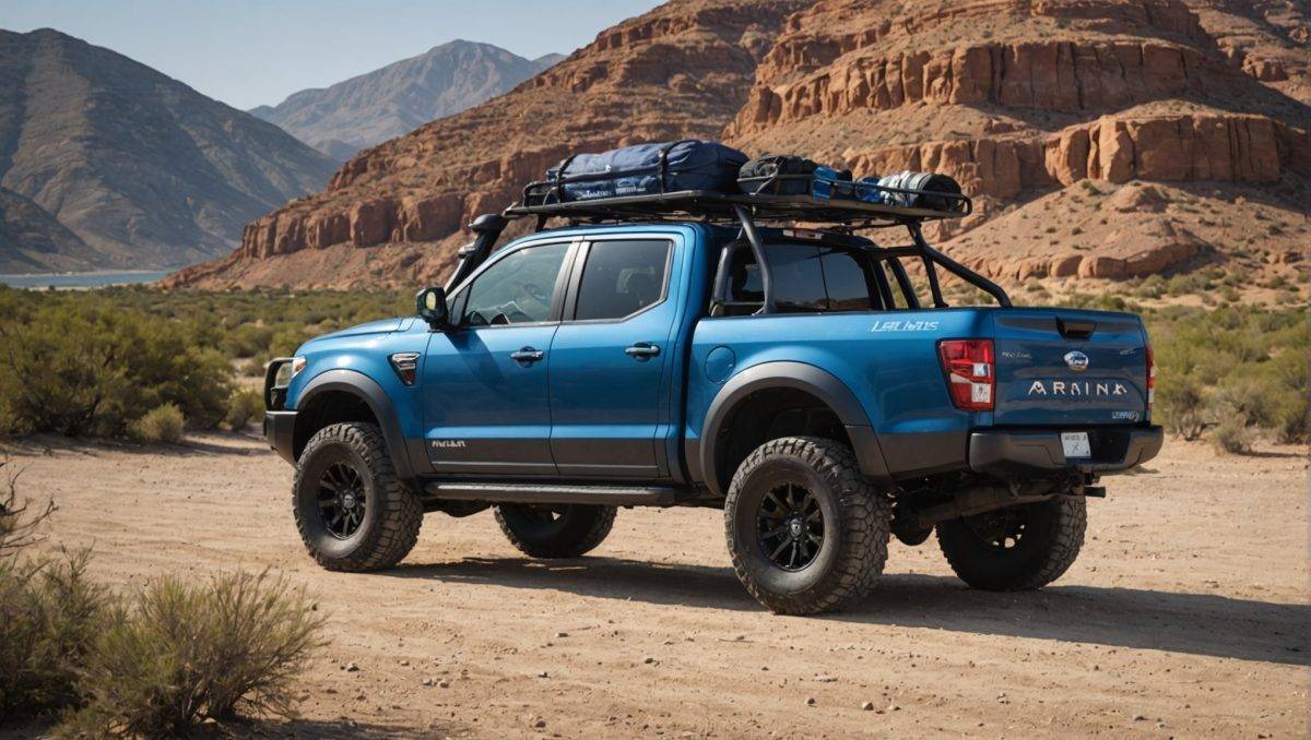 Vacances en pick-up et SUV avec les accessoires de marina4x4